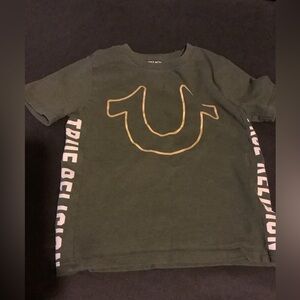True Religion Kids Green T-Shirt size 4